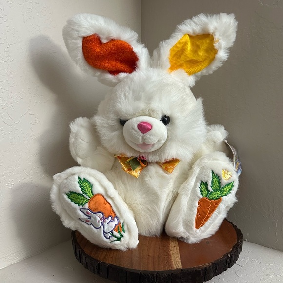 TB Trading "Hoppy Hopster" Large Easter Bunny Plush - Picture 1 of 16